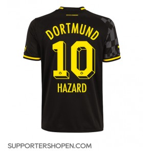 Borussia Dortmund Thorgan Hazard #10 Borta Matchtröja 2022-23 Kortärmad